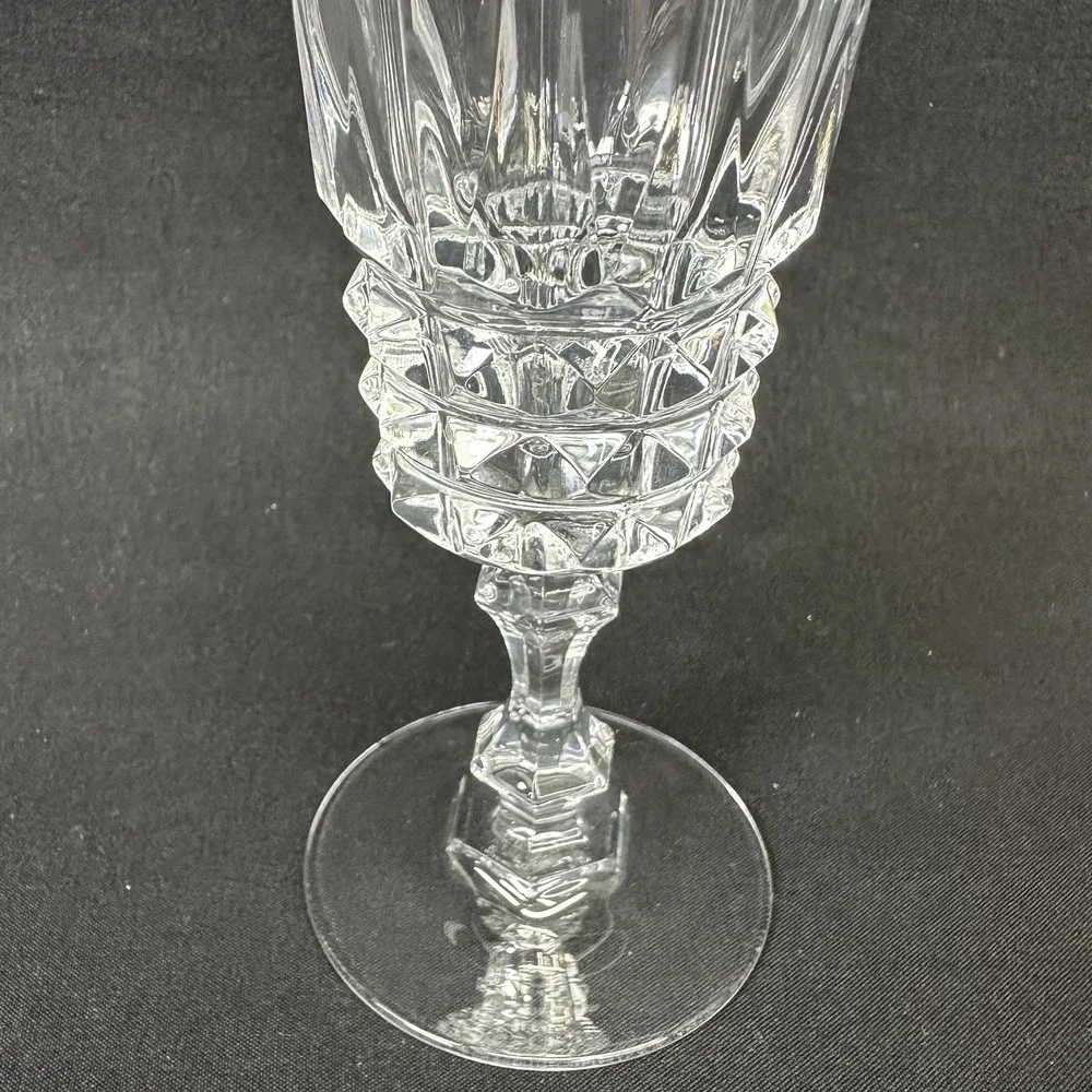 Cristal D'Arques, Durand Tuilleries Villandry Fluted Champagne Glasses, Set of 2